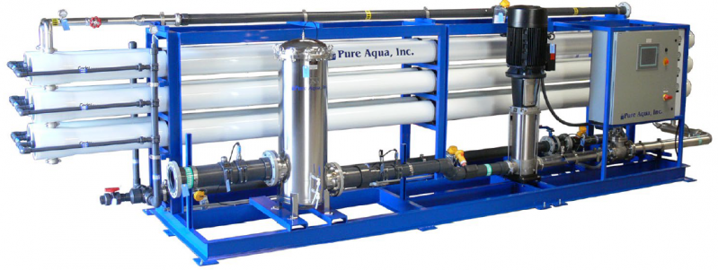 Industrial reverse osmosis systems